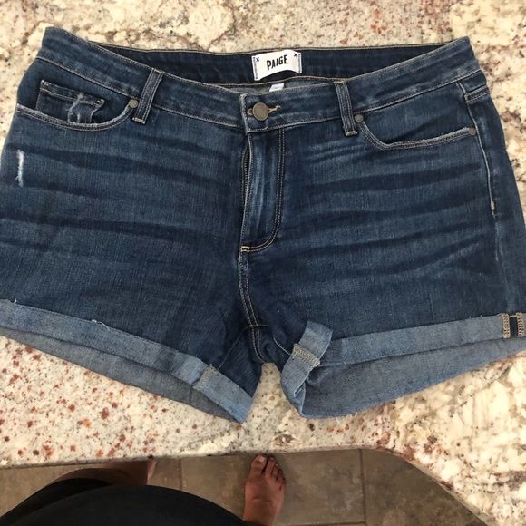 Paige Jean shorts worn 1x - Picture 3 of 3